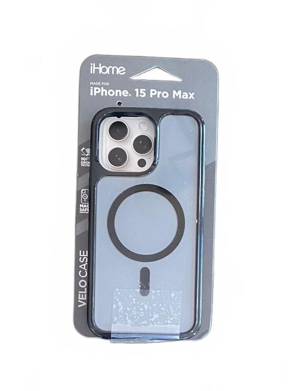 iHome Case for iPhone 15 Pro Max Black